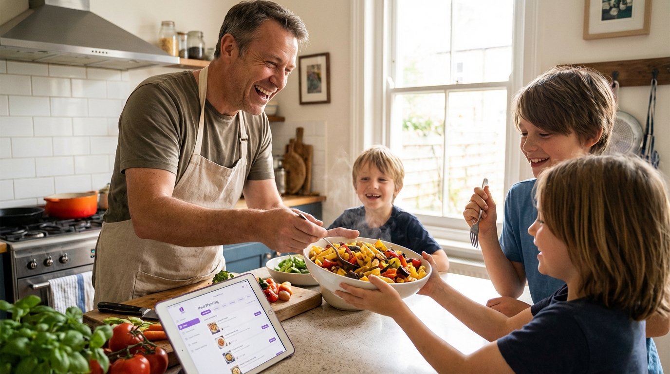 Confesiones de un Papá de Cereal-para-Cenar: Mi Caótico Camino hacia PlanPlate.ai
